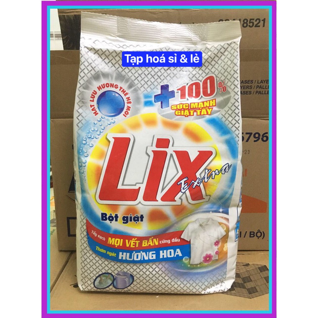 Bột giặt Lix Extra hương Hoa 5.5kg