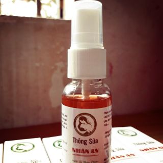 Thông sữa Nhân An 30ml và 50ml. Dùng cho mẹ tắc sữa sau sinh