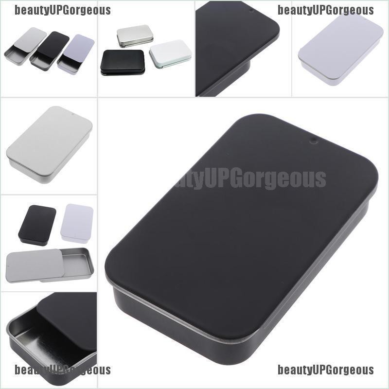 (Hàng Mới Về) Hộp Thiếc Đựng Son Dưỡng Kích Thước 8x5 X 1.5cm