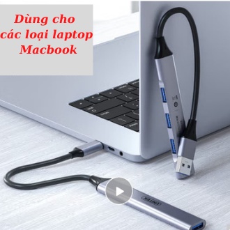 Hub Usb  chia cổng USB 3.0 và 2.0 UNITEK H204A/H204B mini - Chính hãng - Bảo hành 18 tháng !!! .