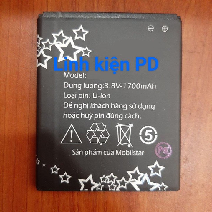 Pin mobiistar bl-180b Touch Bean 452c