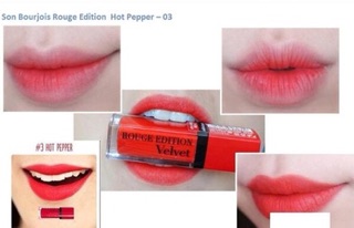 💄Son kem lì BOURJOIS Rouge Velvet Pháp (Part2)💄