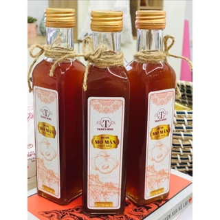 Chai thủy tinh 250ml Vuông - Nắp Nhôm