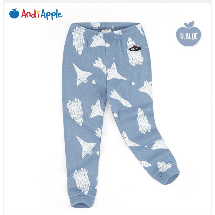(150) Quần cotton xuất Hàn hoạ tiết vũ trụ AndiApple AI3UIN02