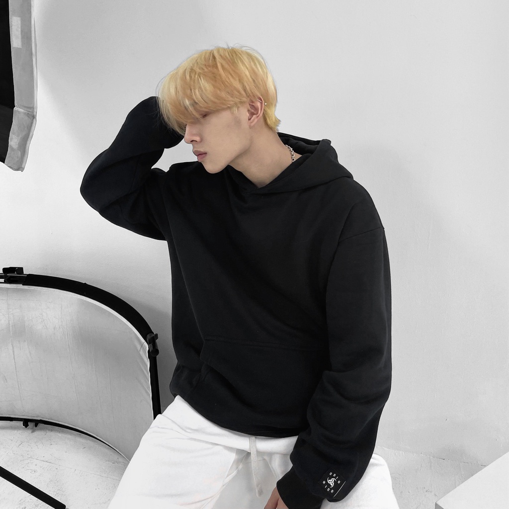Áo Hoodie Oversize ODIN basic, áo nỉ dài tay có mũ Unisex ODIN CLOTHING
