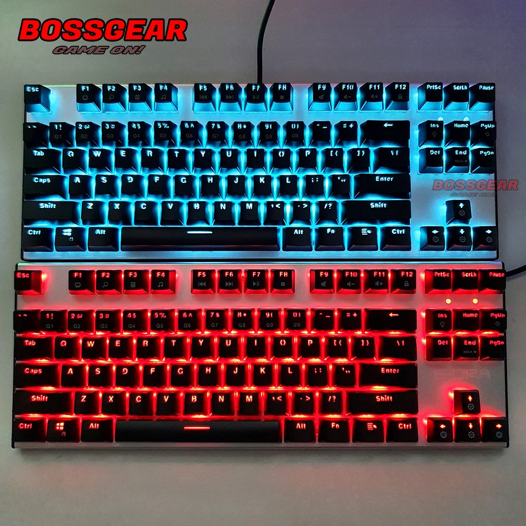 Bàn phím cơ E-DRA EK3087 TKL ( LED đỏ, BLue-Red-Brown Switch, Bảo hành 2 năm )