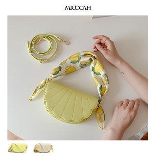 Túi Micocah đeo chéo nữ túi xách đeo vai mix khăn điệu đà đầy cá tính phong cách thời trang đi chơi du lịch MSP: 533