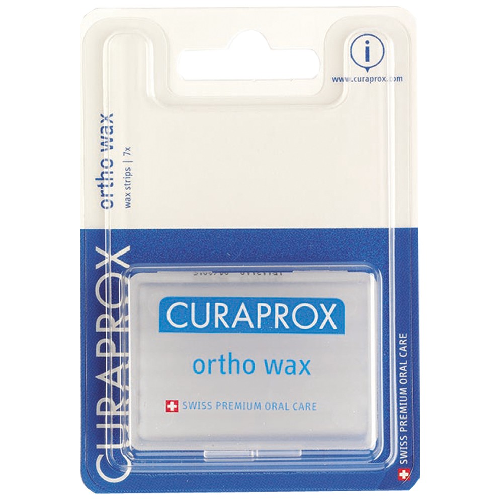 7 thanh sáp chỉnh nha Curaprox Ortho Wax (Xanh)