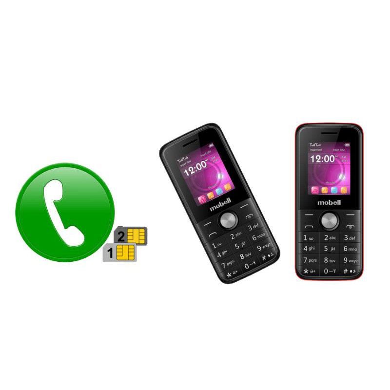 Điện Thoại Mobell M228 - 2Sim