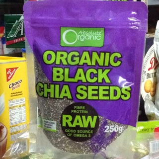 Black Chia Seeds Organic 250g