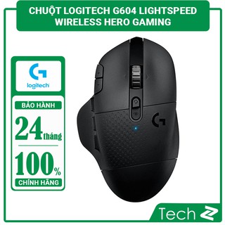 Chuột chơi game Logitech G604 Lightspeed Wireless HERO Gaming Black