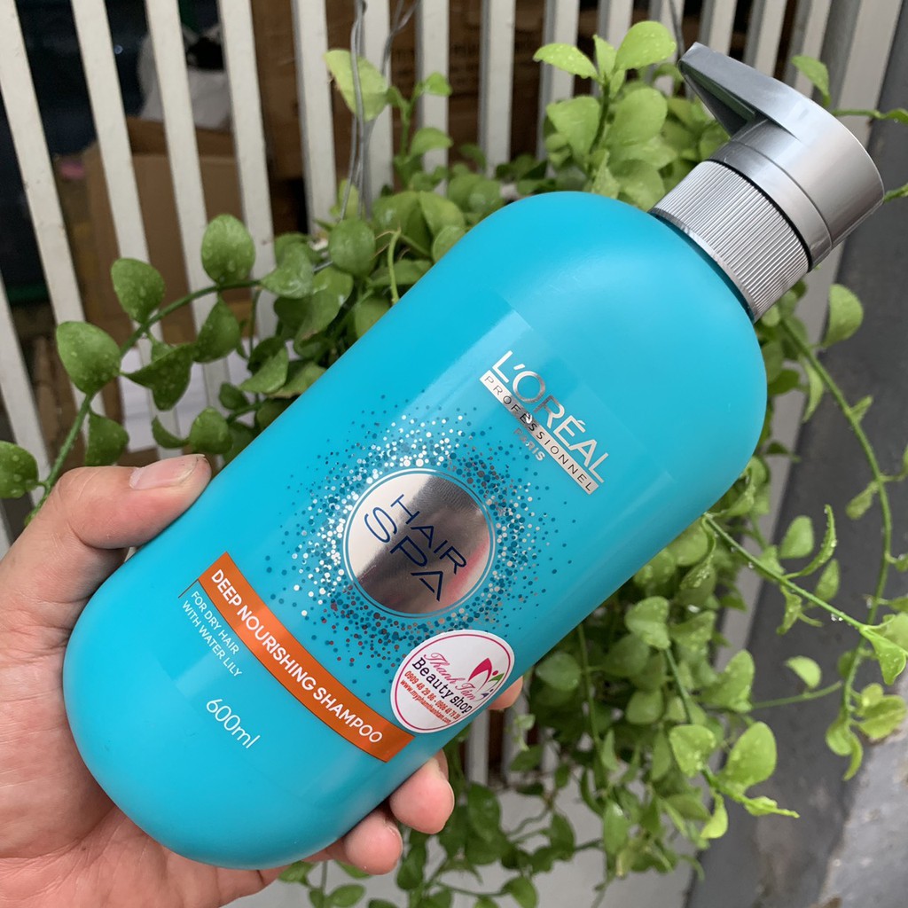 Dầu gội suôn mượt Fanola Hair Spa Deep Nourishing L'oreal Professional Shampoo 1500ml