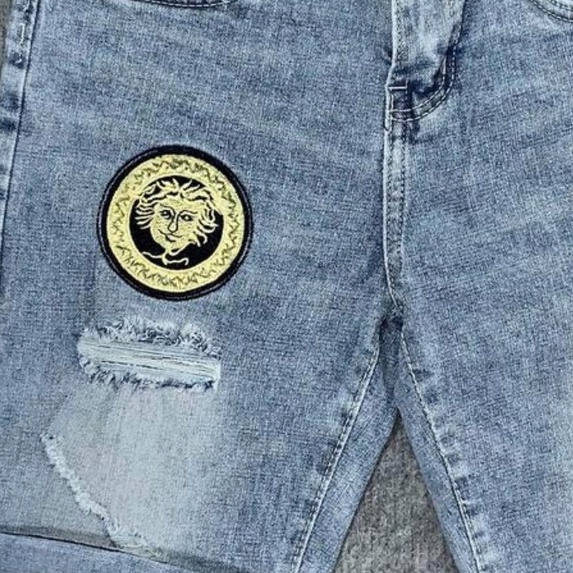 Quần short jean nam, Quần Lửng Nam Jean thời trang cao cấp  Carollstore 03