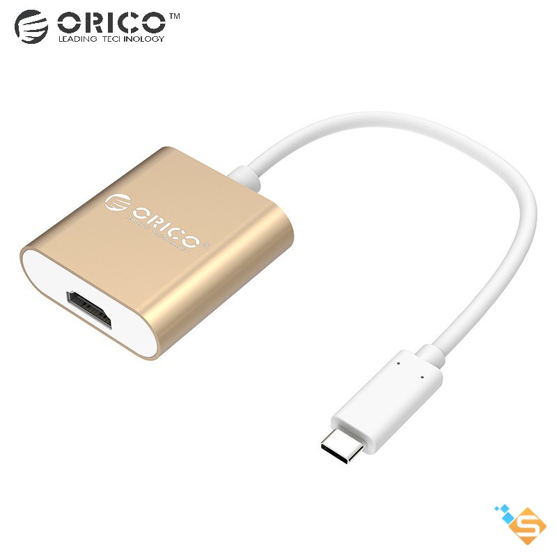 Cáp Chuyển Đổi Type C Sang HDMI / VGA ORICO Dùng Cho Macbook PC Notebook - Bảo Hành Chính Hãng Orico 12 Tháng