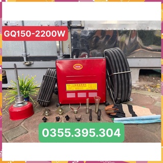 Máy thông cống gq150z công suất 2200w gọi điện / zalo : 0355.395.304