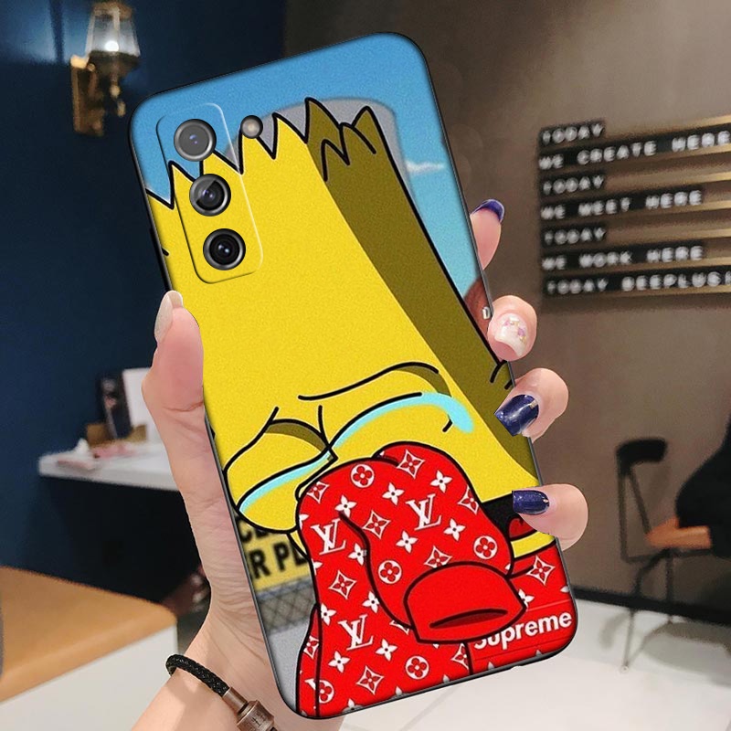 Ốp Điện Thoại Hoạt Hình Simpson Cho iPhone 13 Mini Pro Max 13mini 13pro 13promax J141 Mới