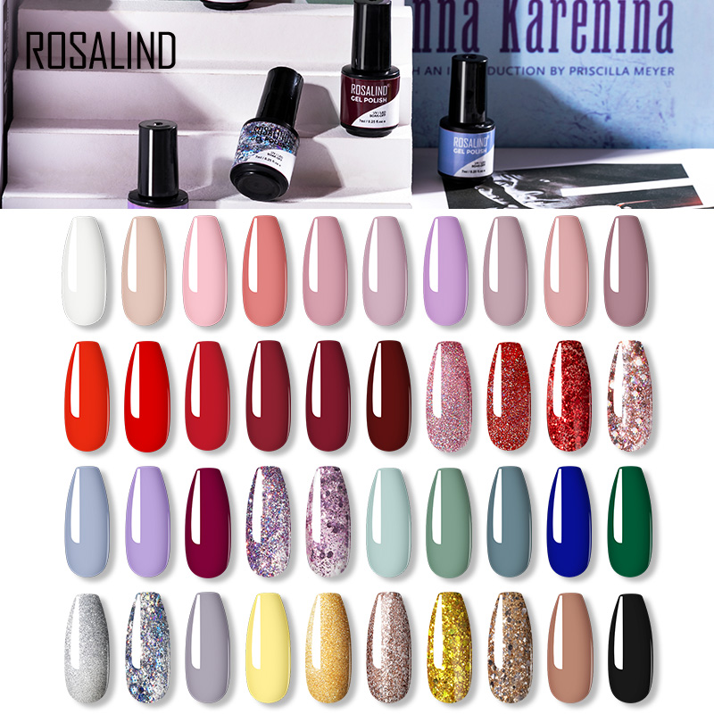 Gel Sơn Móng Tay Rosalind 7ml Màu Sáng