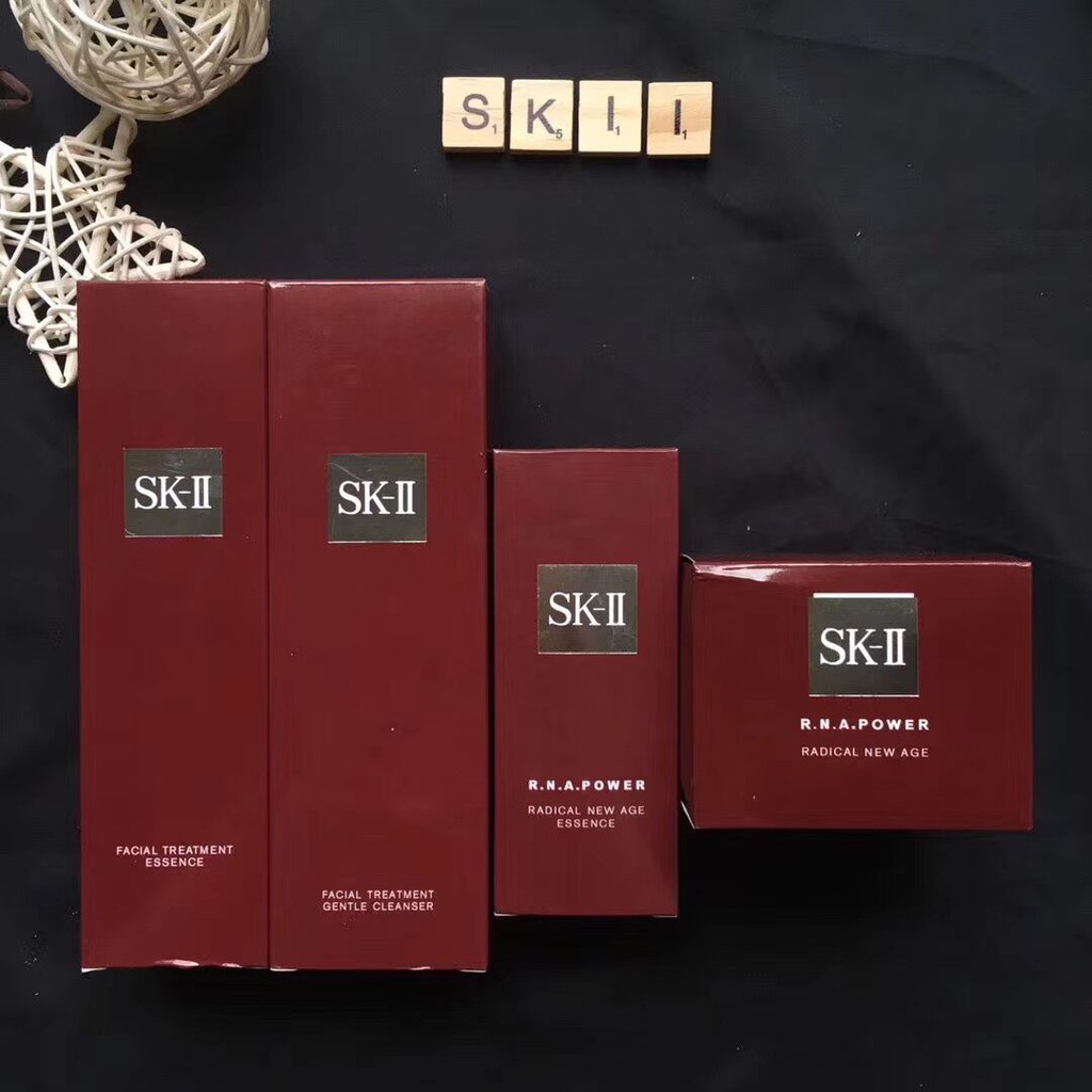 (Hàng Mới Về) Bộ 4 Sản Phẩm Chăm Sóc Da Mặt Sk-Ii Sk2 160ml