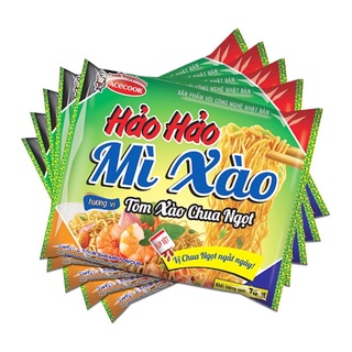 [HSD T9-2023] Combo 10 Gói Mì Xào Hảo Hảo Chua Ngọt 75g