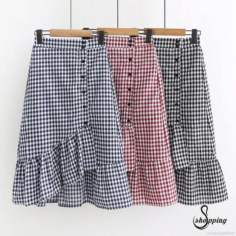 [Mã FADIRECT20 giảm 20K đơn 150K] Váy nữ eo cao có diềm xếp nếp ở cổ điển