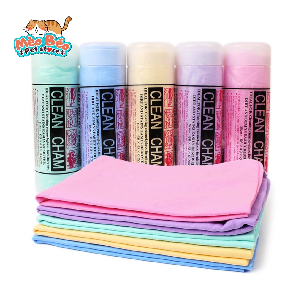 Khăn tắm siêu thấm hút cho chó mèo - Loại to 66*43*2cm