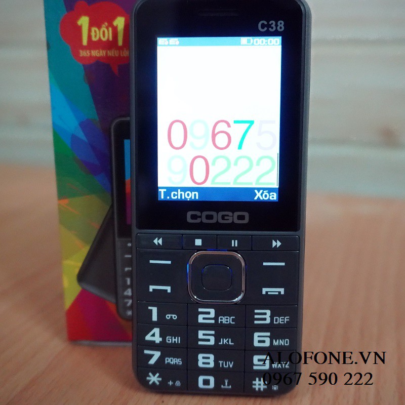 Điện Thoại CoGo C38 Loa To Số Lớn Pin Lâu | BigBuy360 - bigbuy360.vn
