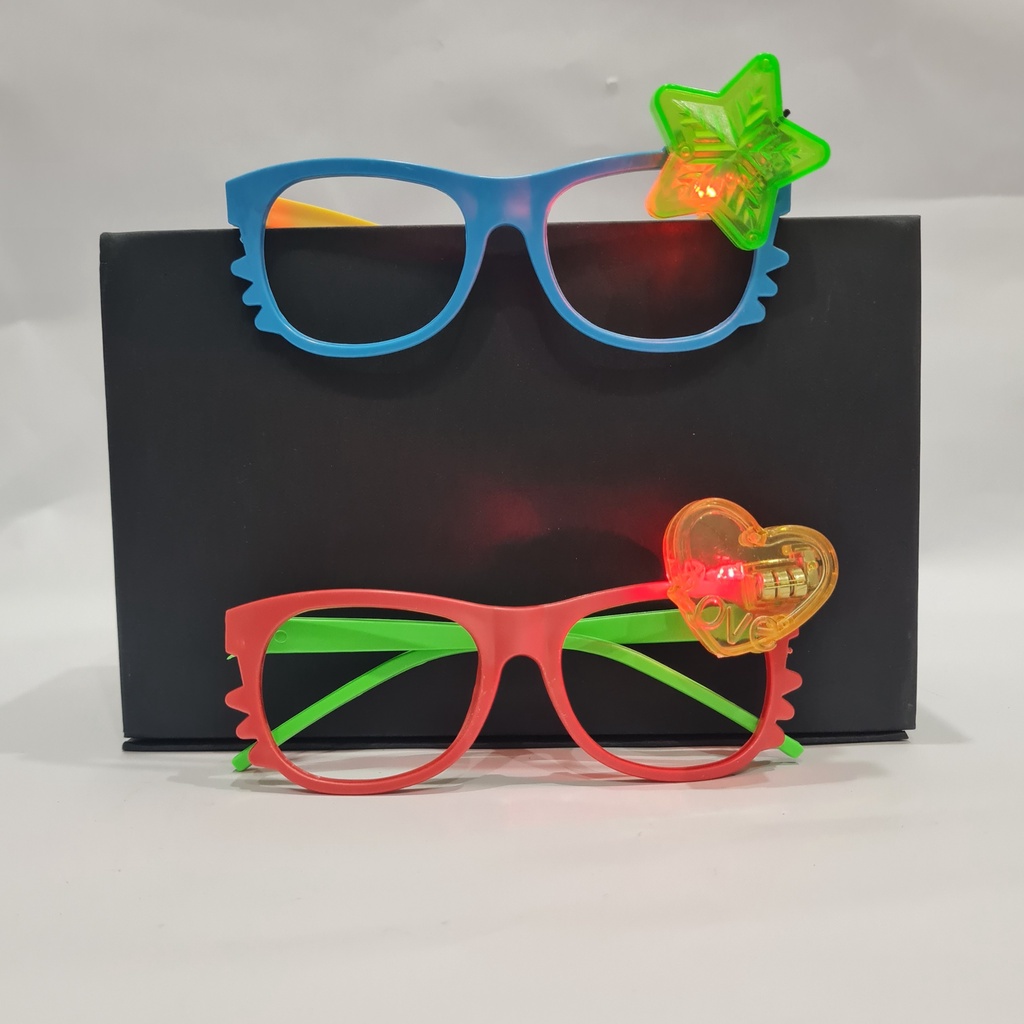 Kính đồ chơi LED nhấp nháy phát sáng cho bé