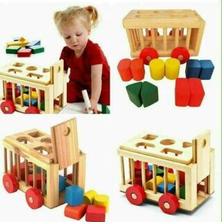 Đồ chơi thả hình xe kéo