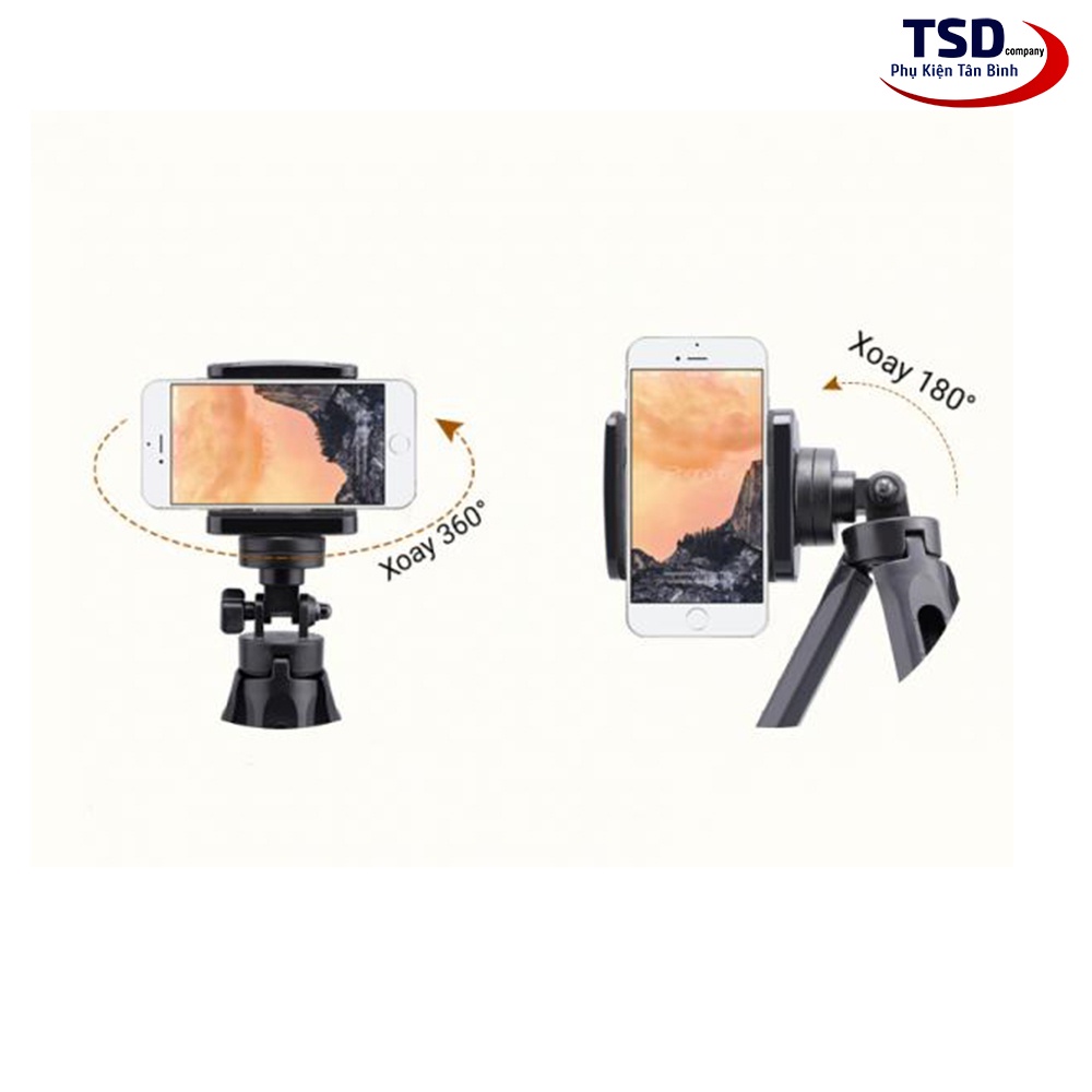 Chân Gậy Tripod Support Mini 3 Kẹp Điện Thoại Máy Ảnh Máy Ảnh Máy Quay - Giá Đỡ Điện Thoại 3 Chân 3 In 1