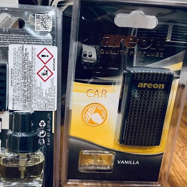 Nước Hoa gài cửa gió ô tô AREON - Hương VANI