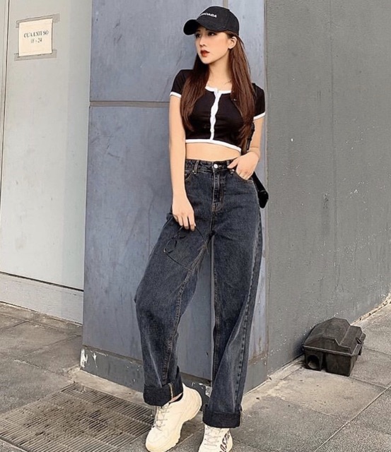 Quần Ống Suông Smoth Jean Rocky Denim | BigBuy360 - bigbuy360.vn