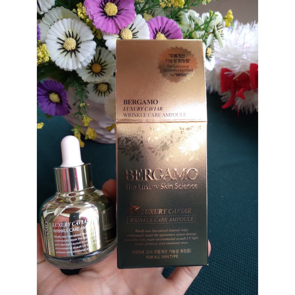 Serum tinh chất trắng da Bergamo Ampoule 30ml