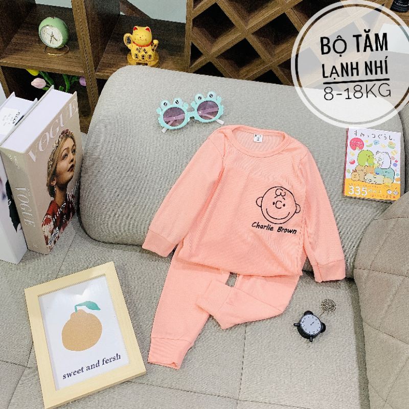 {8-18kg} Bộ tăm lạnh cho bé size nhí chất mềm mát Quần Áo Thu Đông M382 (Mẫu mới nhất)