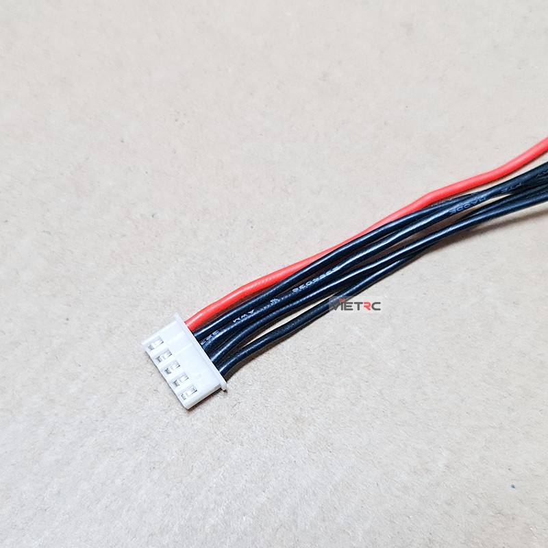 Jack balance  2S / 3S / 4S / 6S / 8S dây silicon 22AWG dài 10cm cho pin tàu, xe, máy bay điều khiển từ xa