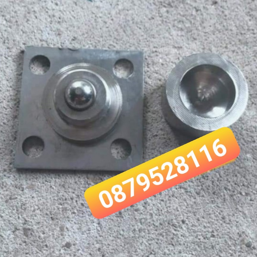 bản lề cửa cổng, lề cối xoay 360 độ inox 201 ( có bi, có đế ) phi 38 42 45. cửa cổng 2 cánh 1cánh chịu lực(giá hủy diệt)