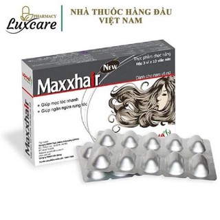 Maxxhair - Thực phẩm chức năng - Thuốc ngăn ngừa rụng tóc - Thuốc kích thích mọc tóc