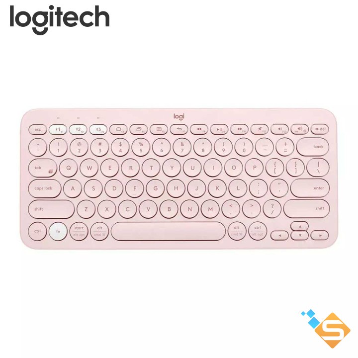 [Mã 99ELSALE hoàn 7% đơn 300K] Bàn phím Bluetooth Logitech K380 Multi-Device - Kết nối Bluetooth cùng lúc 3 thiết bị