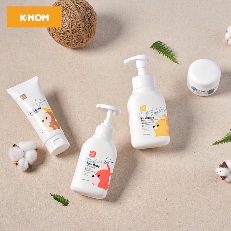 Sữa Tắm Gội Hữu Cơ K-MOM 290ML Chính Hãng Nhập Khẩu Hàn Quốc