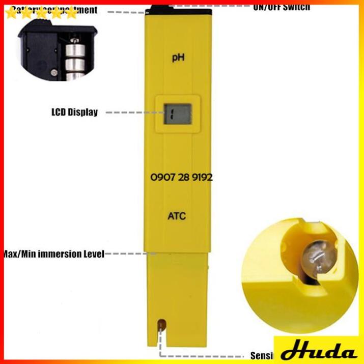 BÚT ĐO PH CỦA NƯỚC - MÁY ĐO ĐỘ PH HỒ BỂ CÁ - ĐÃ ĐƯỢC HIỆU CHỈNH SẴN