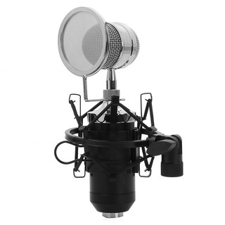 Micro Thu Âm Có Giá Đỡ Ba Chân Leihao Bm-8000