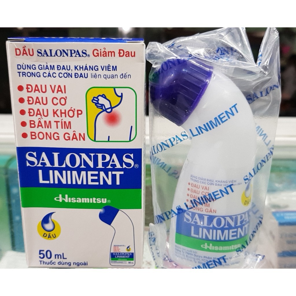 Salonpas gel - salonpas lăn / salopas bôi ngoài da dạng kem và nước