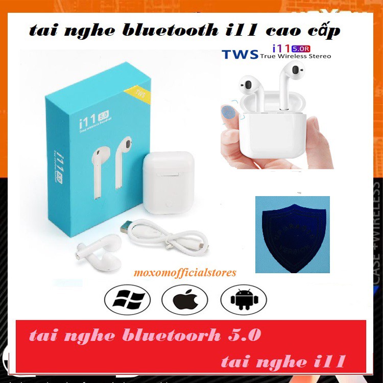 [Chấm Để Nghe] Tai Nghe Bluetooth Cảm Ứng I11/17s Tai Nghe Cao Cấp