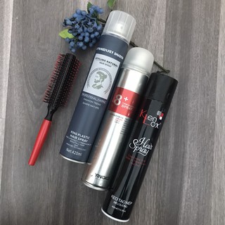 Combo 3Gôm Xịt Tóc Tạo Kiểu Kenlox+8+ Spray+Butterfly Shadow