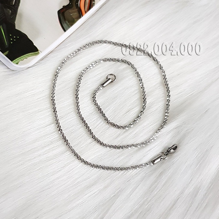 Dây chuyền bảng tròn xoán chíu sáng DZ1776.