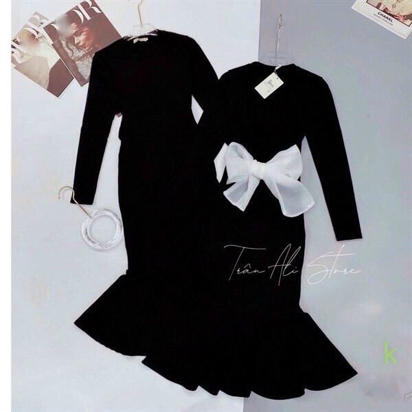 Đầm Nữ - Đầm Body Nhúng Sườn Đuôi Cá Siêu Hot