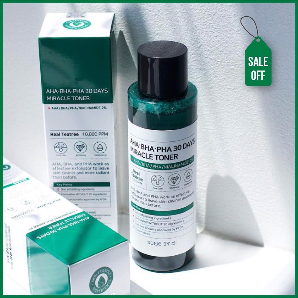 Nước Hoa Hồng AHA BHA PHA 150ml dành cho da mụn - Bini.store.official