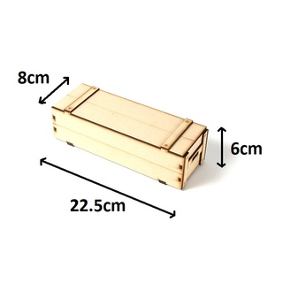 Mô hình thùng gỗ tỉ lệ 1/6 dành cho Modern Weapons hoặc để đựng phụ kiện Gundam