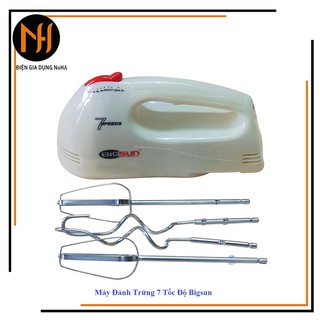 Máy đánh trứng, trộn hỗn hợp Bigsun/apechome cầm tay 100W, 7 tốc độ  - Màu ngẫu nhiên-bảo hành 12 tháng