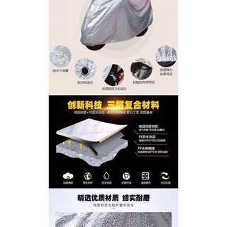 Bạt phủ xe bạc