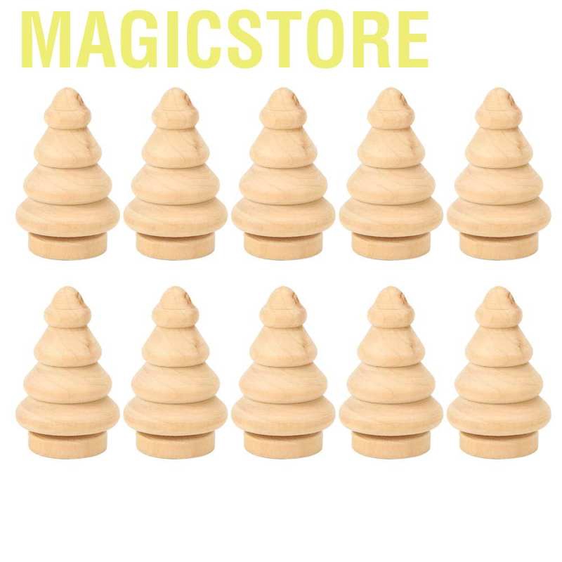 Bộ 10 Cây Gỗ Tự Sơn Màu Cho Bé
